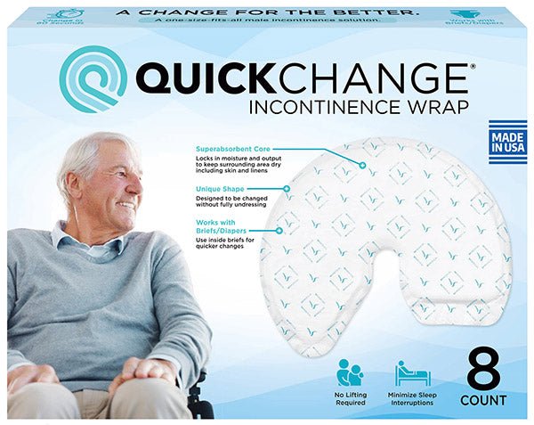 QuickChange is Now Available at 300 Walmart Super Store Locations (Nationwide) - QuickChange Men's Incontinence Wrap