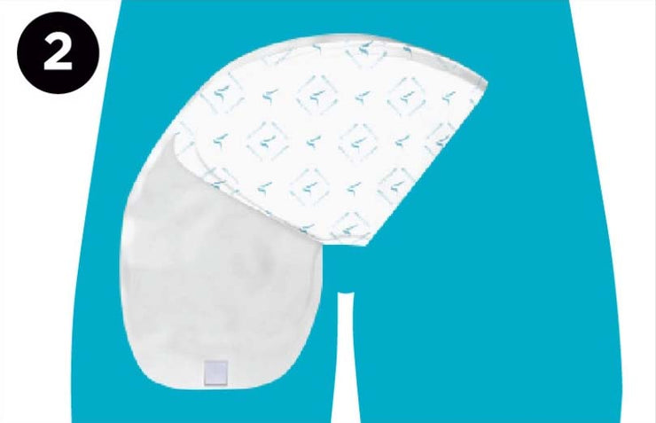 Quick Wraps Incont QuickChange Men's Maximum Absorbency Incontinence Wrap by UI Medical ...