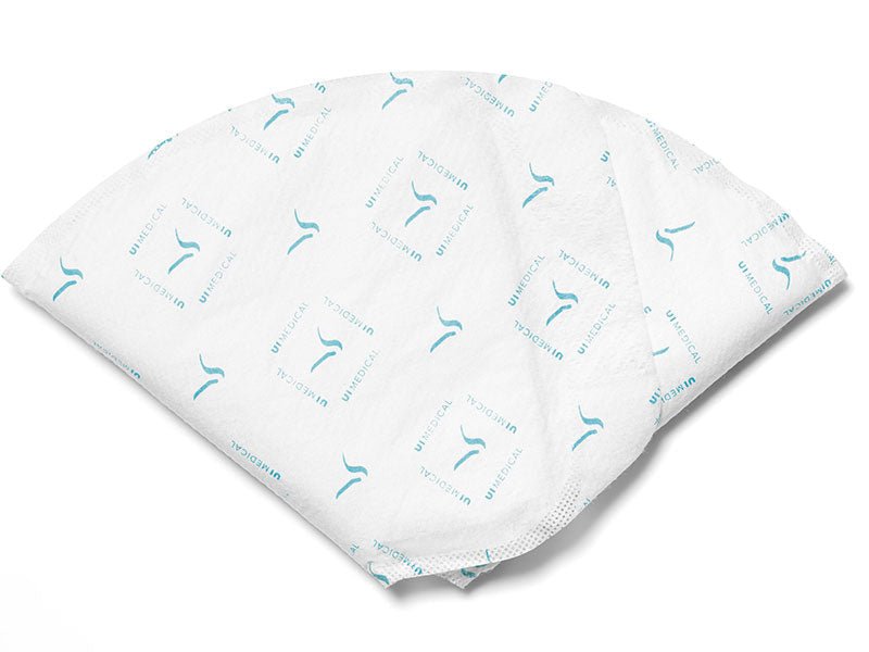 QuickChange Men's Incontinence Wrap, A Pad That Folds, 50 Count
